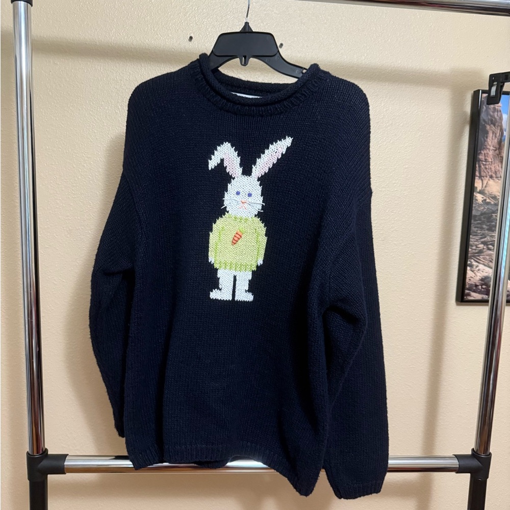 Marisa Christina Dark Knit Sweater